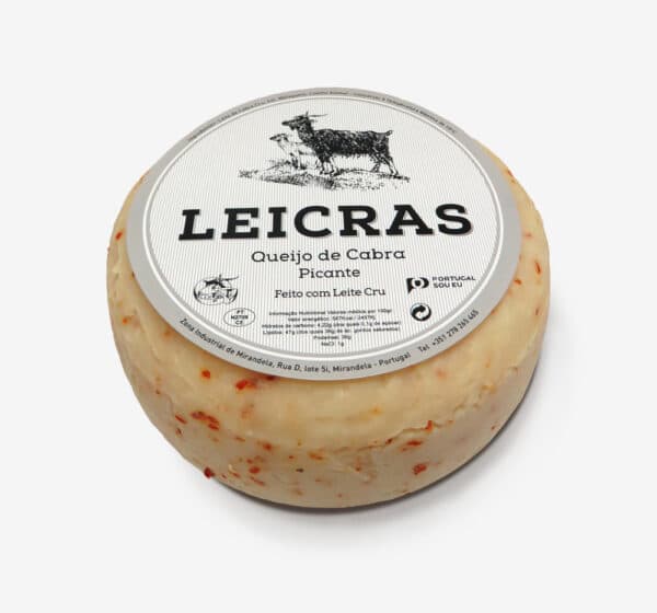 Queijo de Cabra Picante Leicras | Peso aproximado por unidade 700 g