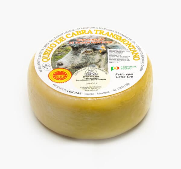Queijo de Cabra Trasmontano DOP Leicras | Peso aproximado por unidade 500 g | 750 g
