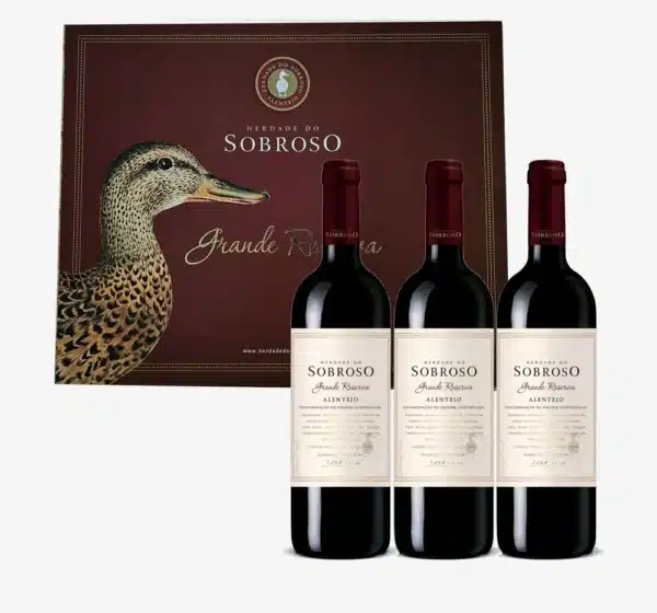 Conjunto Herdade do Sobroso Grande Reserva Tinto 2021 | 3x 75 cl