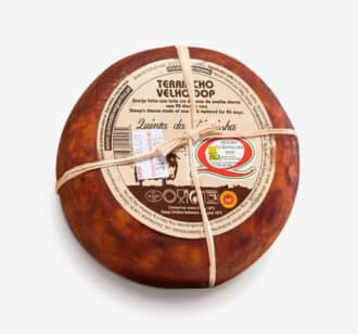 Queijo Terrincho Velho DOP Quinta da Veiguinha  | Peso aproximado por unidade 650 g