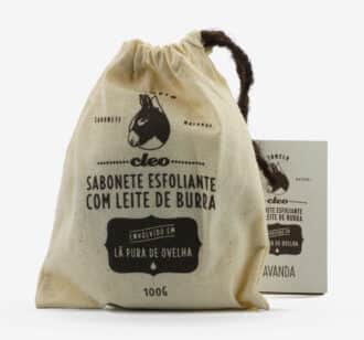 Sabonete Esfoliante Lã Natural Alfazema Tomelo | 100 g