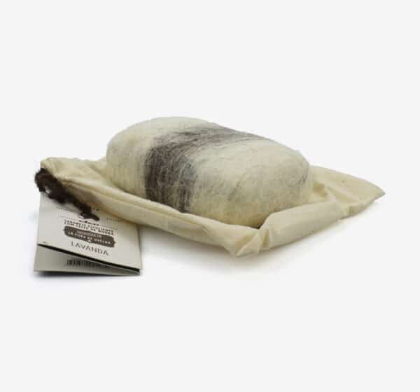 Sabonete Esfoliante Lã Natural Alfazema Tomelo | 100 g - Image 2