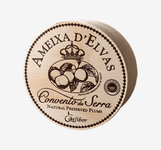 Ameixas D'Elvas Escorridas Caixa de Bambu Convento da Serra | 320 g