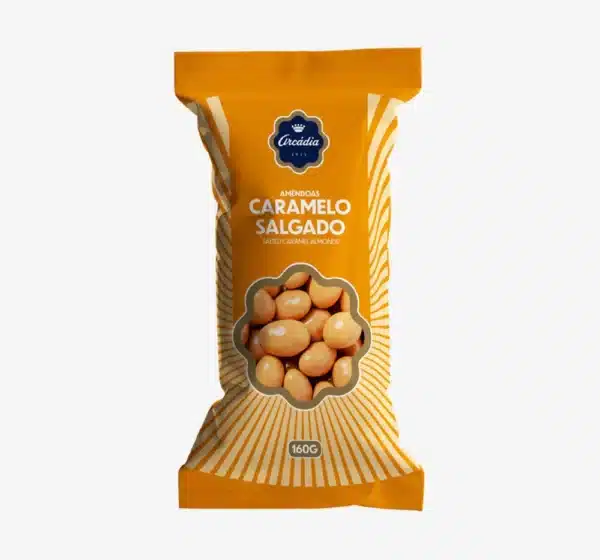 Amêndoa Caramelo Salgado Arcádia | 160 g