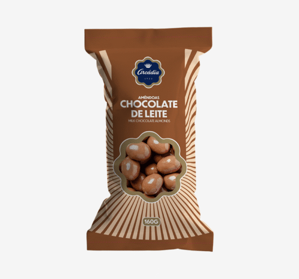 Amêndoa Chocolate de Leite Arcádia | 160 g - Image 2