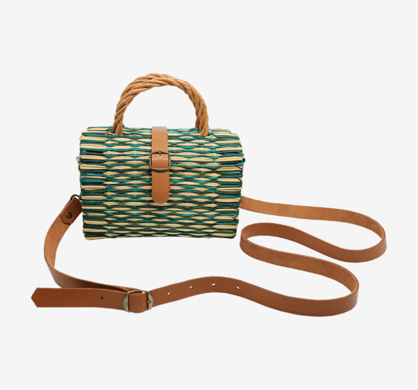 Cesta Verde c/ Alça | Pequena