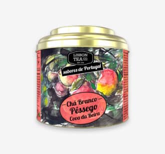 Chá Branco Pêssego da Cova da Beira Lisbon Tea Co. | 25 g