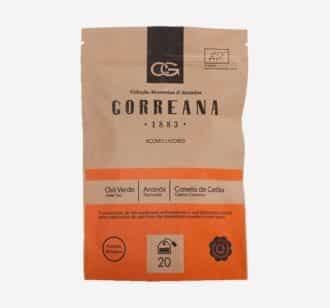 Chá Verde com Ananás dos Açores e Canela do Ceilão Gorreana Açores | 20 Saquetas  | 40 g