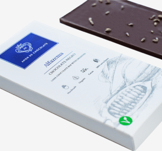 Tablete de Chocolate Negro Alfazema do Alto Alentejo Amor de Chocolate | 80 g