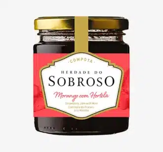 Compota de Morango com Hortelã Herdade do Sobroso | 280 g
