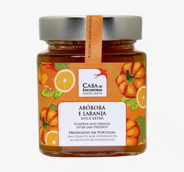 Doce Extra de Abóbora e Laranja Casa de Encosturas | 250 g