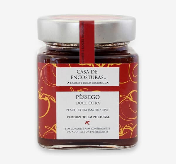 Doce Extra de Pêssego Casa de Encosturas | 250 g