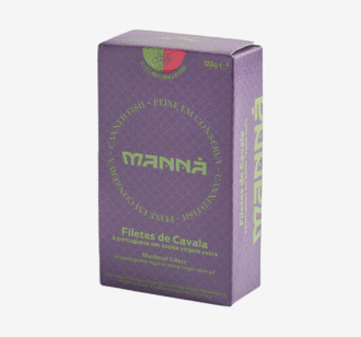 Filetes de Cavala à Portuguesa em Azeite Virgem Extra Manná Gourmet | 120 g
