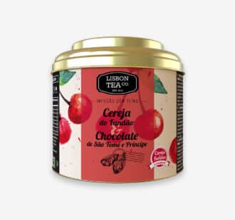 Infusão Cereja do Fundão & Chocolate de São Tomé e Príncipe Lisbon Tea Co. | 75 g