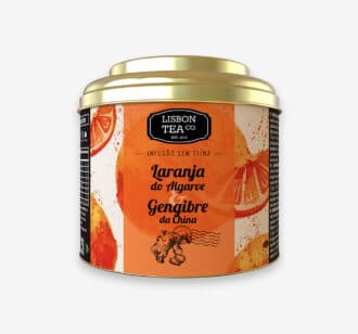 Infusão Laranja do Algarve & Gengibre da China Lisbon Tea Co. | 75 g