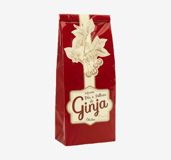 Infusão Pés e Folhas de Ginja Ginja D'arte Óbidos | 30 g