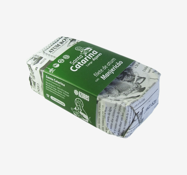 Filete de Atum em Azeite com Manjericão Santa Catarina | 120 g