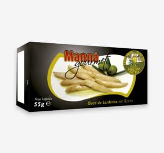 Ovas de Sardinha em Azeite Virgem Extra Manná Gourmet | 55 g