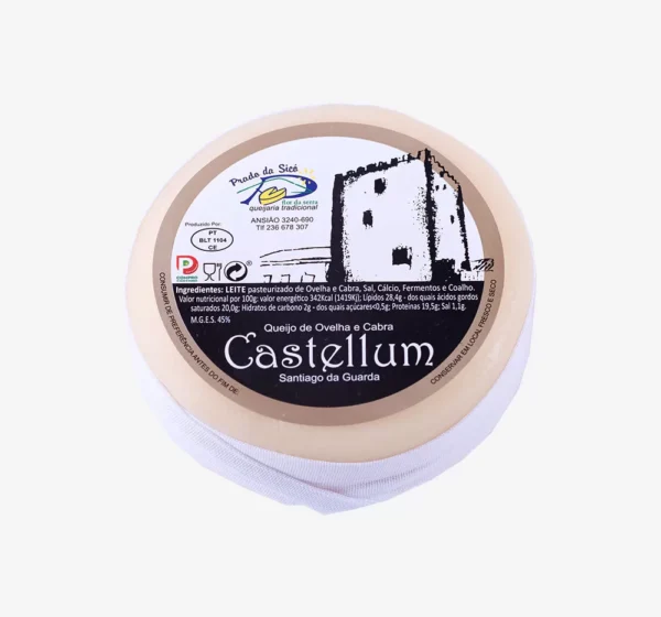 Queijo de Castellum Prado da Sicó | Peso aproximado por unidade 400 g