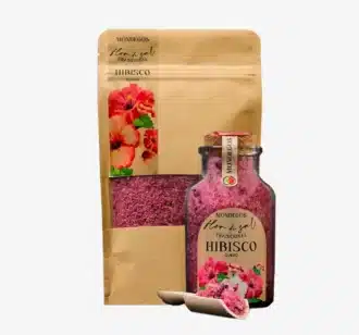 Flor de Sal Marinho Hibisco | 140 g | 200 g