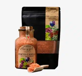 Flor de Sal Marinho Premium Porto e Canela | 140 g | 200 g