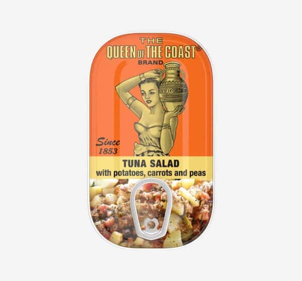 Salada de Atum com Batatas, Cenouras e Ervilhas Queen Of The Coast | 120 g