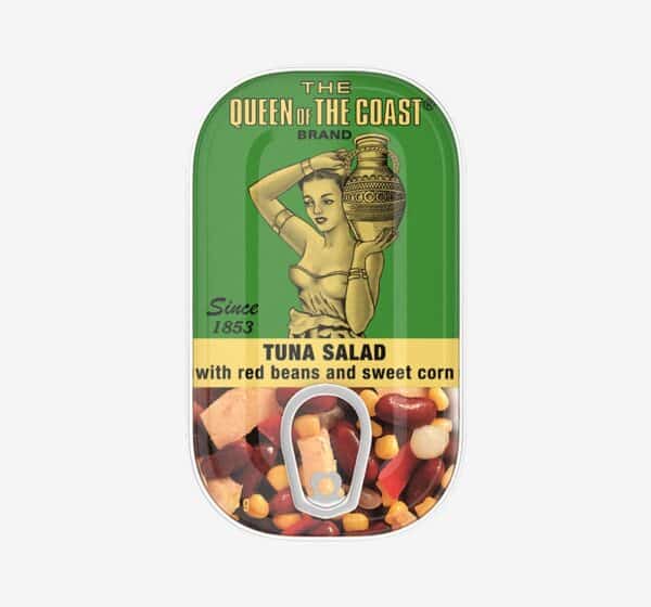 Salada de Atum com Feijão Vermelho e Milho Doce Queen Of The Coast | 125 g