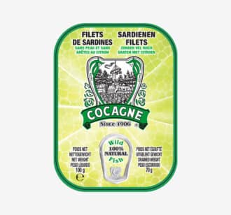Sardinhas Sem Pele e Sem Espinha com Limão Cocagne | 100 g