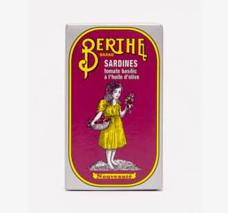 Sardinhas com Tomate e Manjericão em Azeite Berthe | 125 g