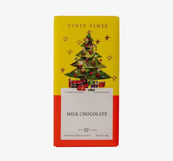 Tablete de Chocolate de Leite 35% Vinte Vinte | 50 g