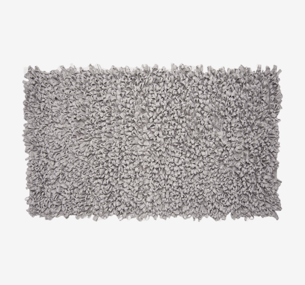 Tapete Artesanal Cinza Claro | 60x120 cm