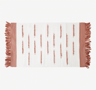 Tapete Artesanal Rosa | 60x100 cm