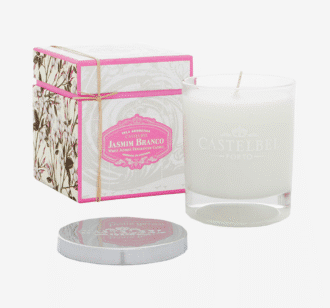 Vela Aromática Castelbel Jasmim Branco